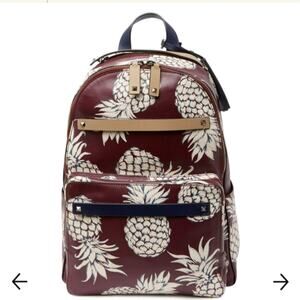 NWT$1,550 Valentino Garavani AUTHENTIC Leather Pineapple Hawaiann Backpack Bag